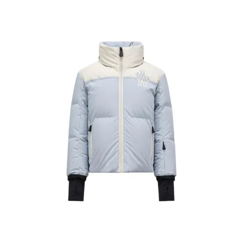 Moncler Grenoble Пуховик Женский Светло-Синий