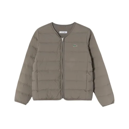 LACOSTE Пуховик Женский Хаки