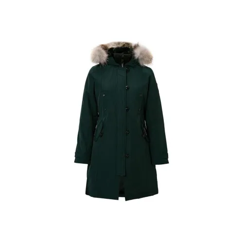 Canada Goose Kensington Series Пуховик Женские Яшмовый