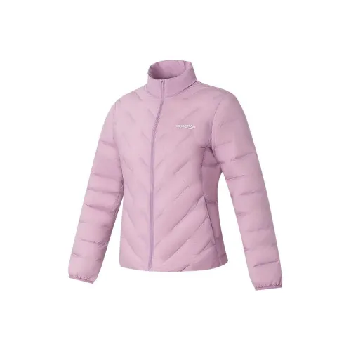 Saucony Романтический розовый Женские пуховики
