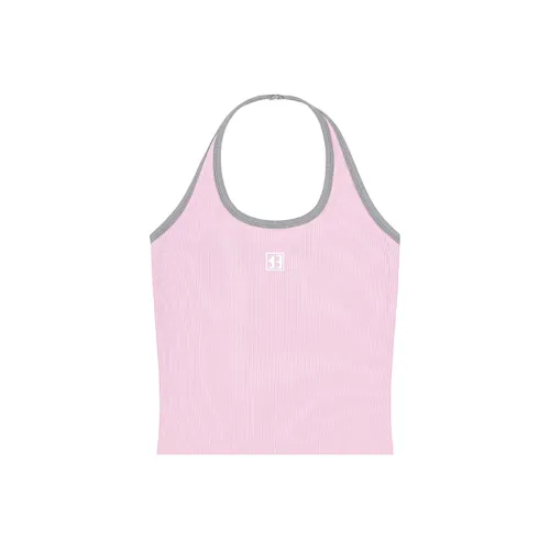 CALLED BACK Топ на бретелях Женский Розовый