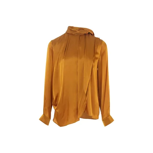 BESIONIA SS25 Рубашка Женская Темно-желтая