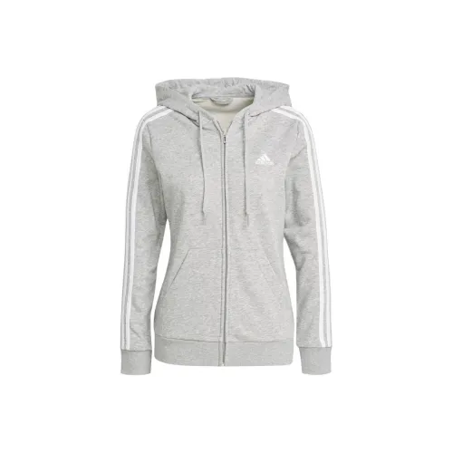 Adidas Повседневные Куртки и Пальто Женские Средний Фотиния Серый Белый
