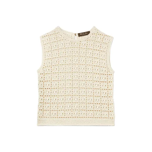 Loro Piana Бежевые Женские Кашемировые Свитеры