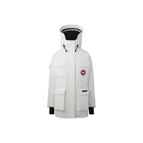 Canada Goose Expedition Series Белые Женские Пуховики