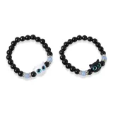 Большеглазая кошка Браслет с бусинами [1 пара]