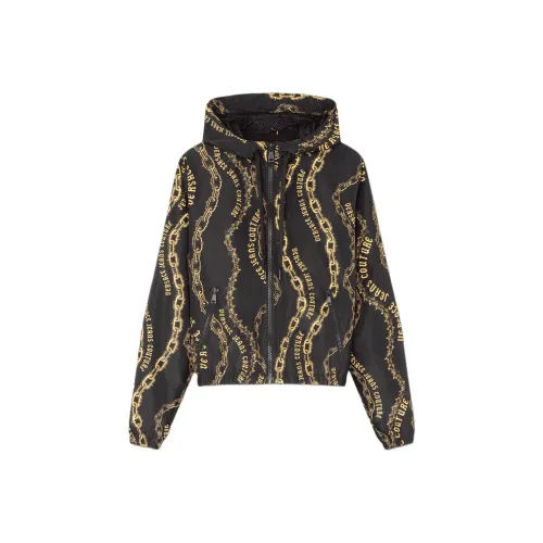 VERSACE JEANS COUTURE FW24 Куртки и Пальто Женские Черные