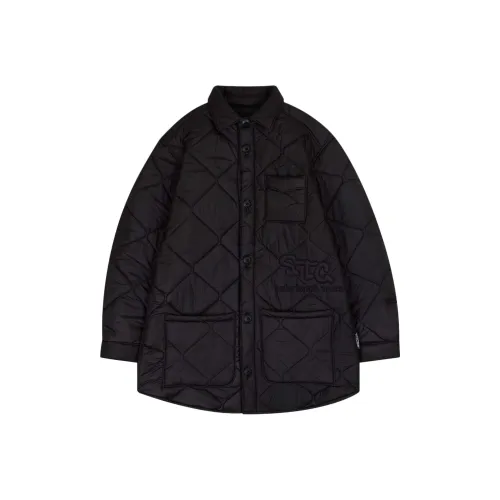 Safarispot S.T.C. Пэчворк Куртка Куртки Пальто Женская Черный Черный