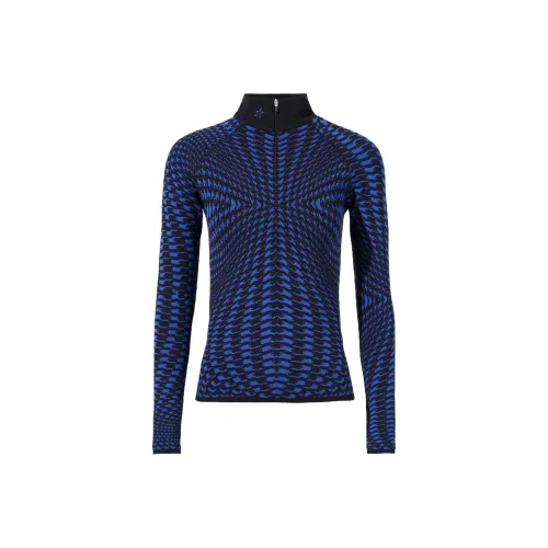 PERFECT MOMENT FW24 Поло Женское Индиго