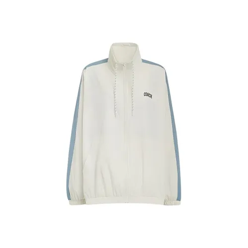 COACH SS24 Куртки Пальто Женские Белые