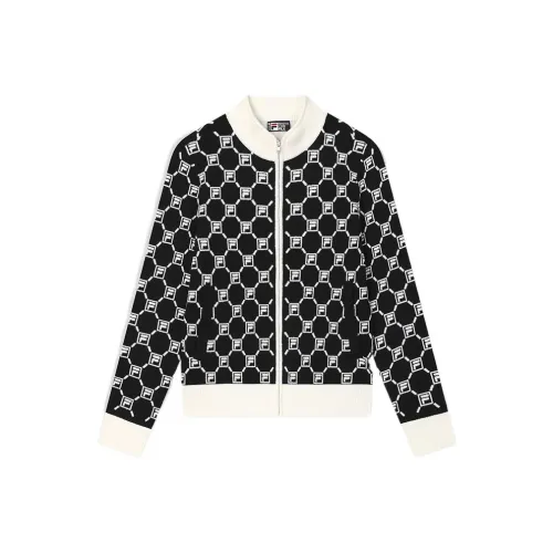 FILA Глубокий черный Женские Куртки