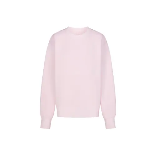 SKIMS Cotton Fleece OVERSIZED Crewneck Sweatshirt Women's CHERRY BLOSSOM Вишневый цветок
