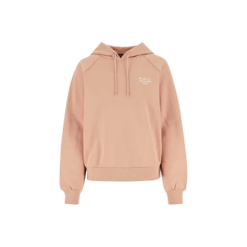 A.P.C Розовые Женские Свитшоты