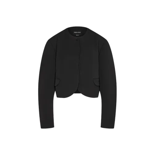 URBAN REVIVO Глубокий черный Женские Куртки