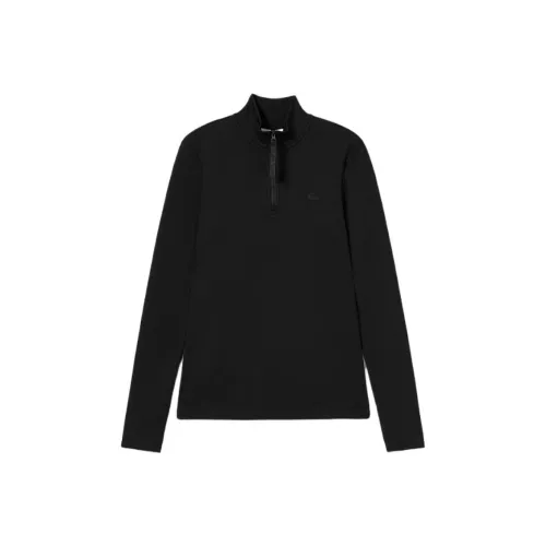 LACOSTE Поло Женское Черное