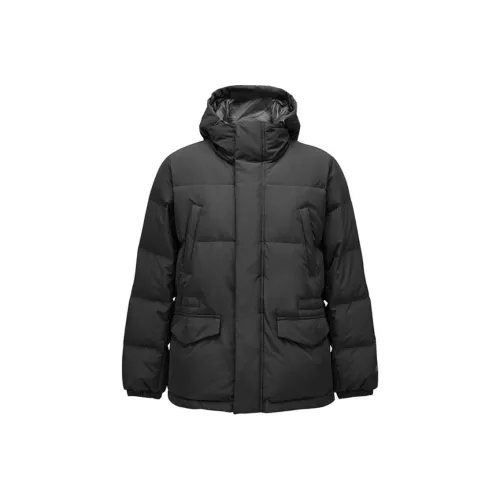 Skechers Пуховик Женские Углерод Черный