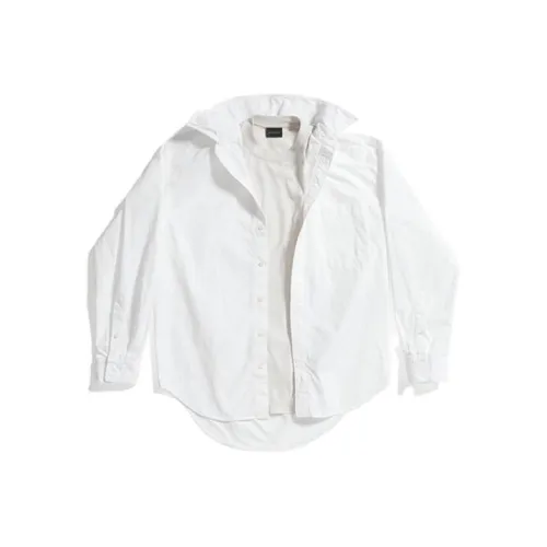 BALENCIAGA Белые Женские Рубашки