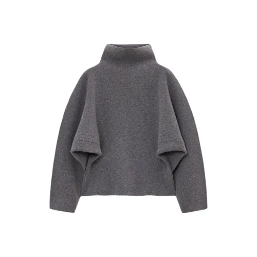 CARVEN FW24 Кашемир Свитер Женский Серый