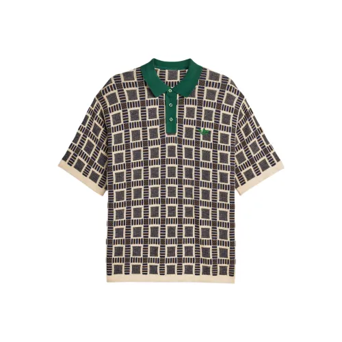 Adidas Originals x Brain Dead совместная линия Трилистник SS25 Поло Унисекс Пыль Песочный