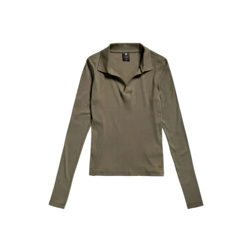 г Звезда RAW Поло Женские Оливковый