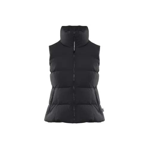ARITZIA The Супер Puff The SuperSnug Puff Vest Down Jacket Women's BLACK BLACK
