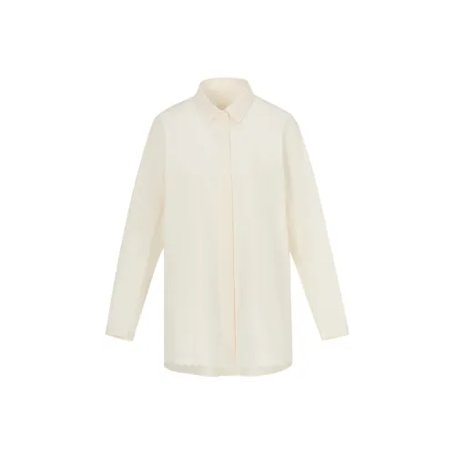 DESCENTE Длинный рукав рубашка женский CR EGRET