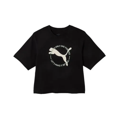 PUMA Черные Женские Футболки