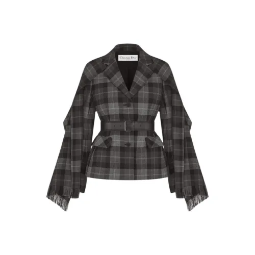 DIOR Серый черный Женские Куртки