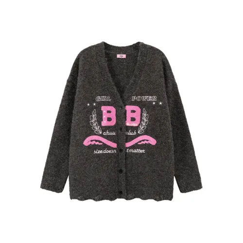 CHUU Трикотаж Женский Угольный Серый