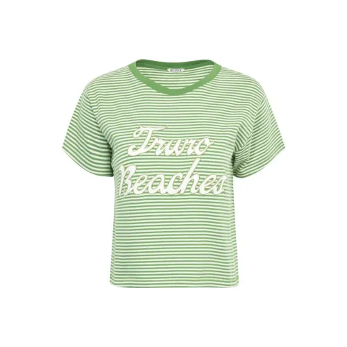 BODE Зеленые Женские Футболки