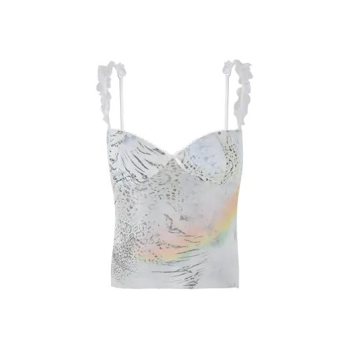 Tiger Mist Josephine Топ Топ на бретелях Женские Белый