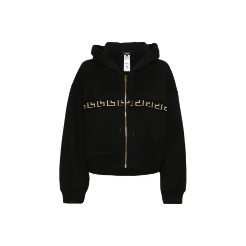 VERSACE SS24 Куртки Пальто Женские Черный