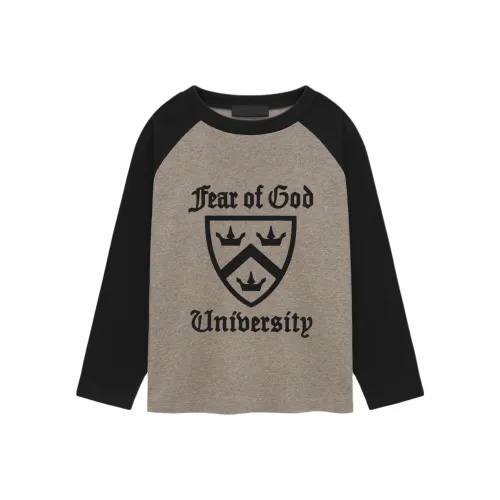 Fear of God Essentials Темно-пыльно-серый/Вересковый серый Женские футболки