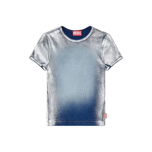 DIESEL Синие Женские Футболки