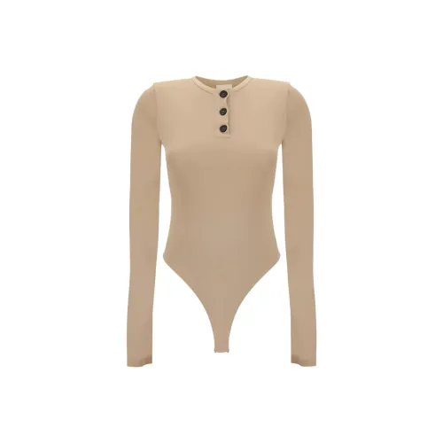 KHAITE Комбинезон Женский Светлый Умбра