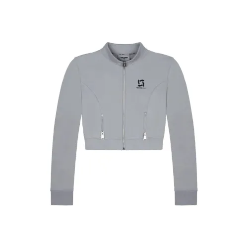 TEAM WANG Design Куртки и Пальто Женские Серые