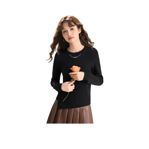 SMEN Черный Женский Трикотаж