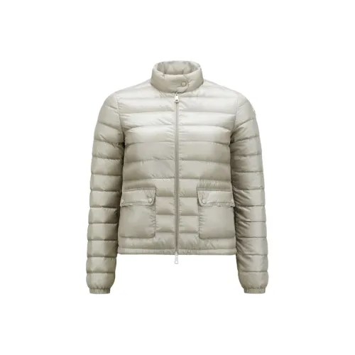 Moncler Lans Series Пуховик Женский Светло-Зеленый
