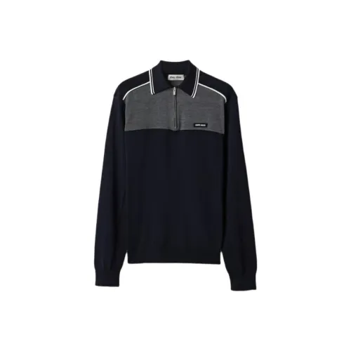 MIU MIU Поло Женское Синее