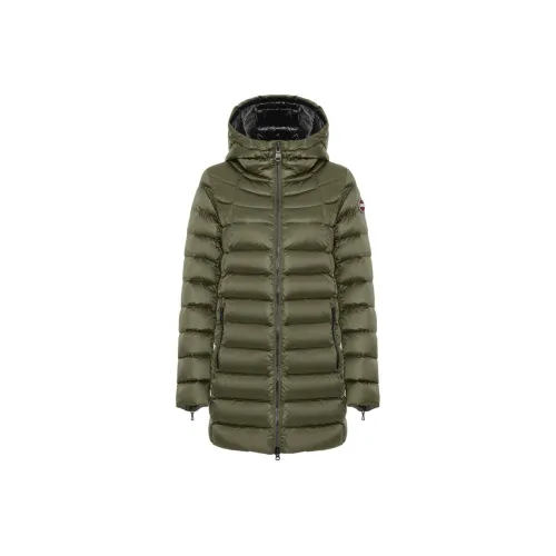 Colmar FW24 Down Jacket Women's Dark Mud Green Колмар FW24 Пуховик Женский Темный Грязь Зеленый