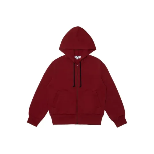 CDG Play SS24 Свитшот Женский Красный