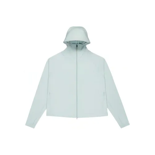 New Balance совместные Куртки и Пальто Женские Светло-Синий