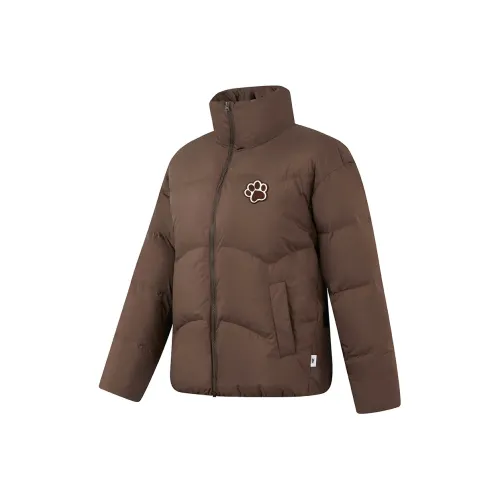 QIAODAN Sports Life Collection Серо-коричневый Коричневый Женские Пуховики