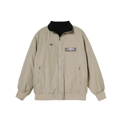 YITOUAGUA Серый хаки Женские Куртки