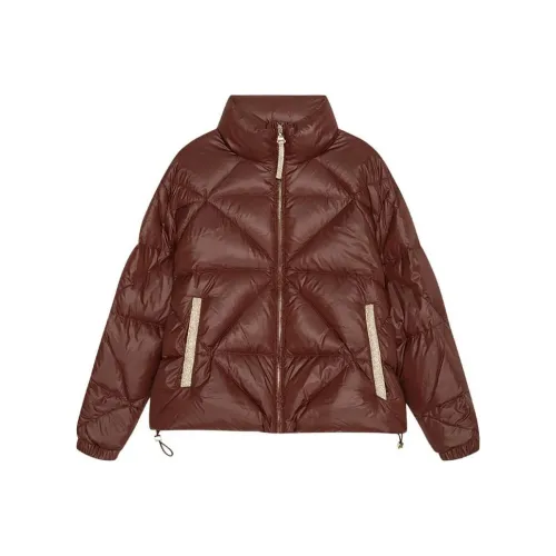 DKNY Пуховик Женский Темно-Кофейный