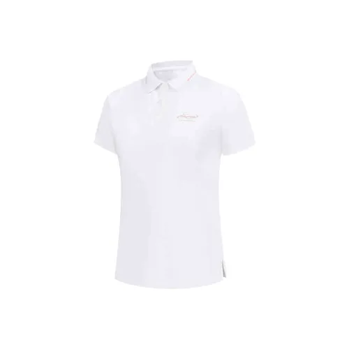 QIAODAN Sports Life Collection Поло WOMEN'S JORDAN Белый