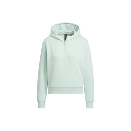 Adidas W FUSTL Hoodie3 Толстовка Женская Светло-Зеленая
