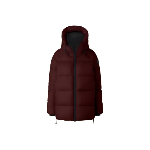 Canada Goose Cypress Series Пуховик PARKA Пальто Женские Вино Красный