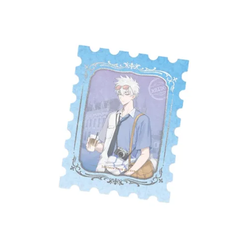 March·Monster 'Агенты времени' Анимация Yingdu Letters Коллекция Скрепка Фотокарточка с штампом