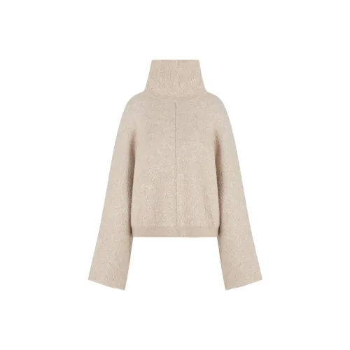 AMANI Кашемир Свитер Женский Бежевый